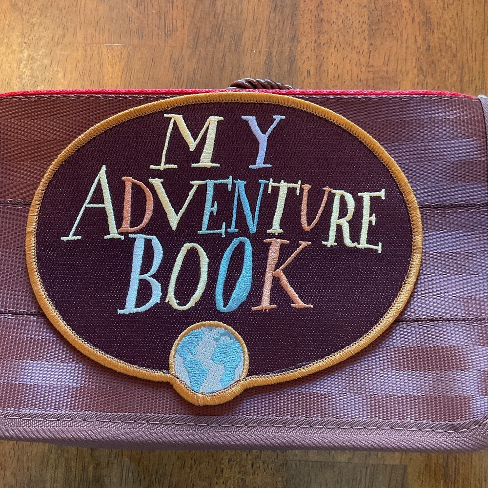 My adventure book fold over crossbody